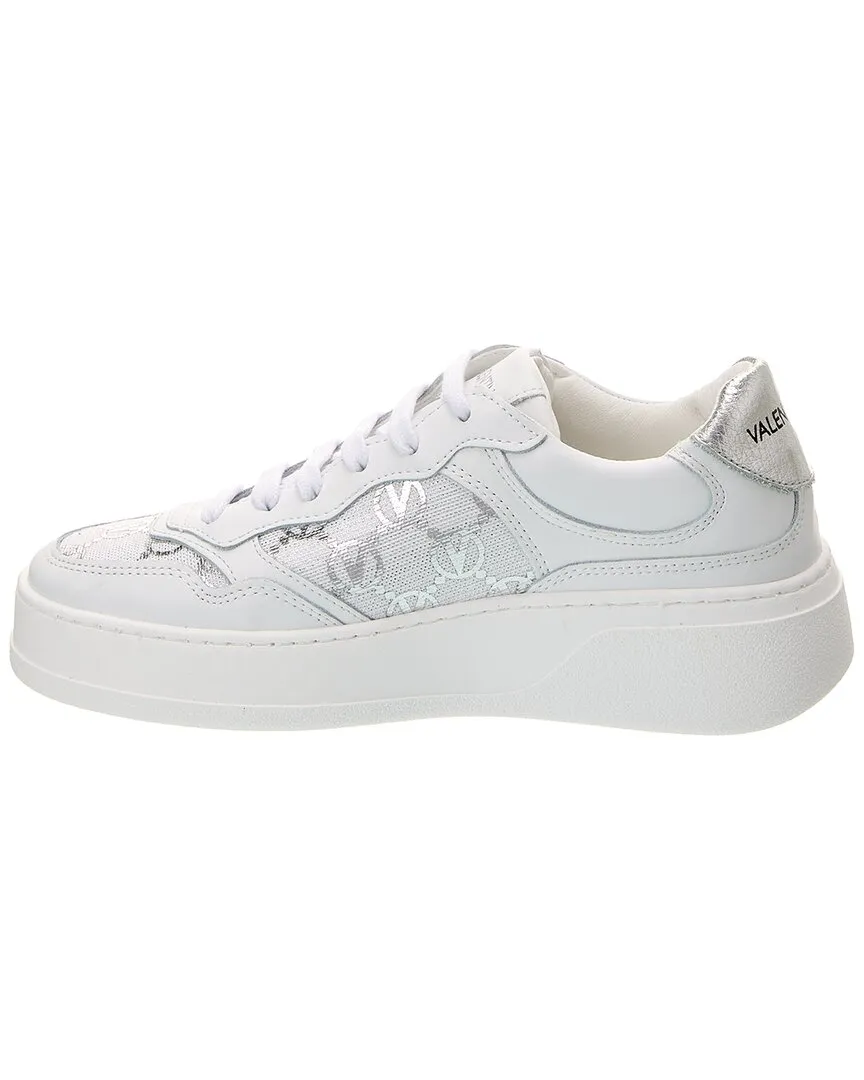 Valentino by Mario Valentino Minerva Leather Sneaker