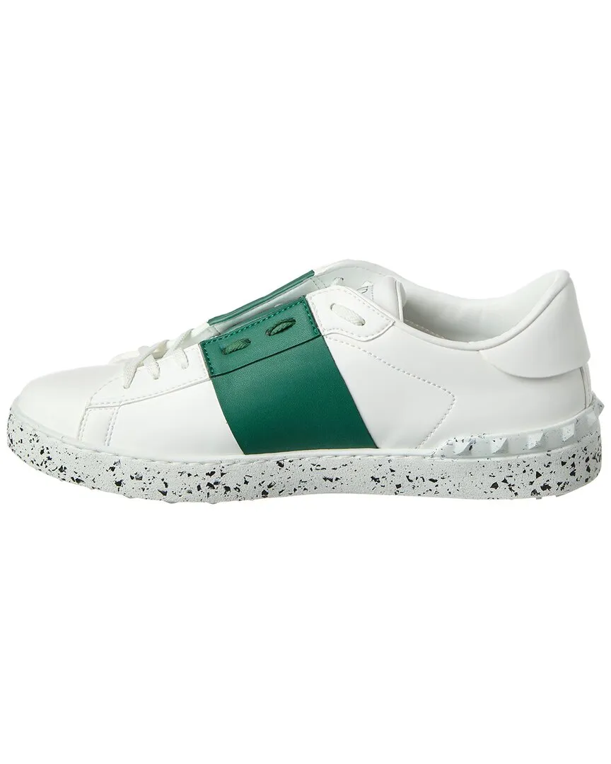 Valentino Open For A Change Leather Sneaker