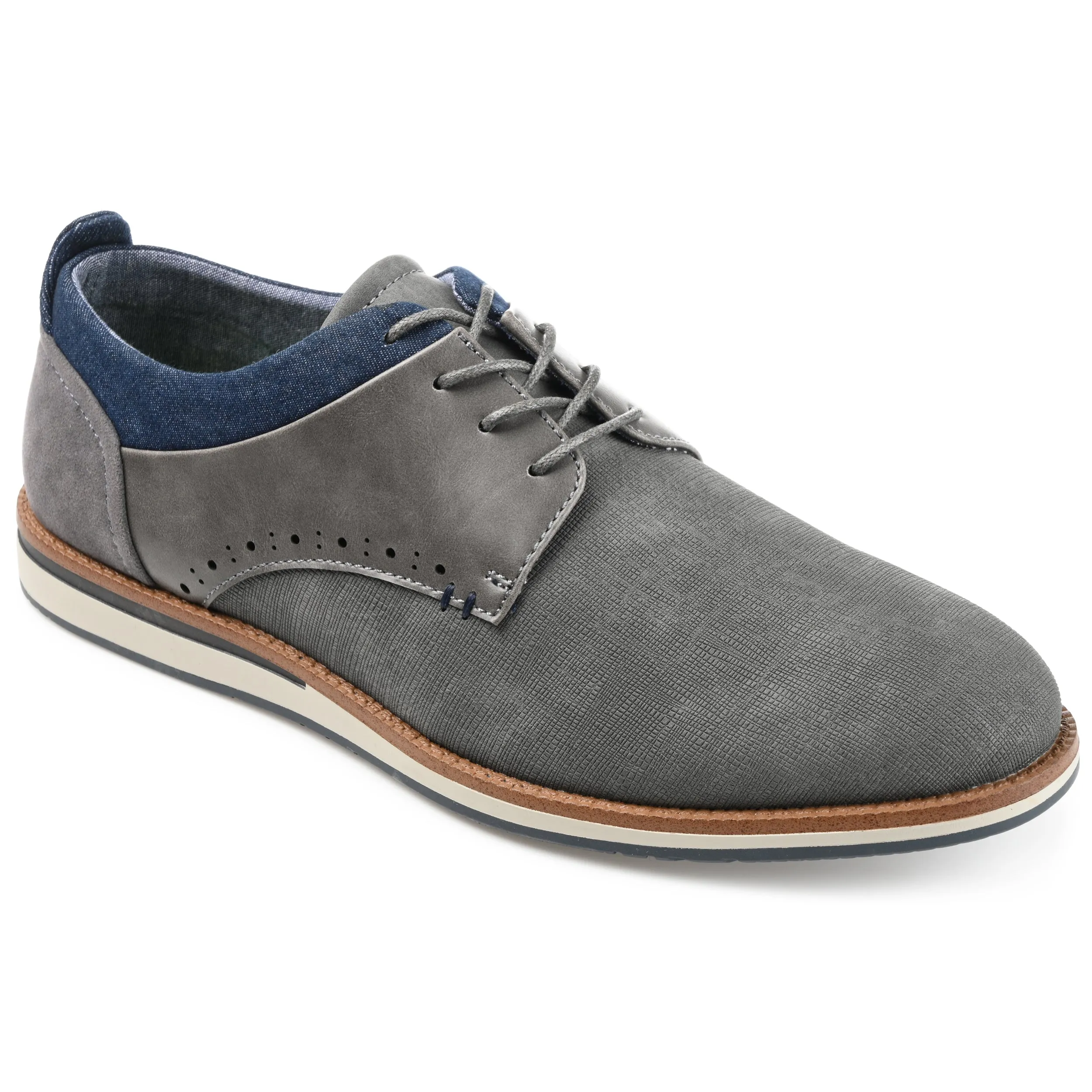 Vance Co. Latrell Embossed Casual Dress Shoe