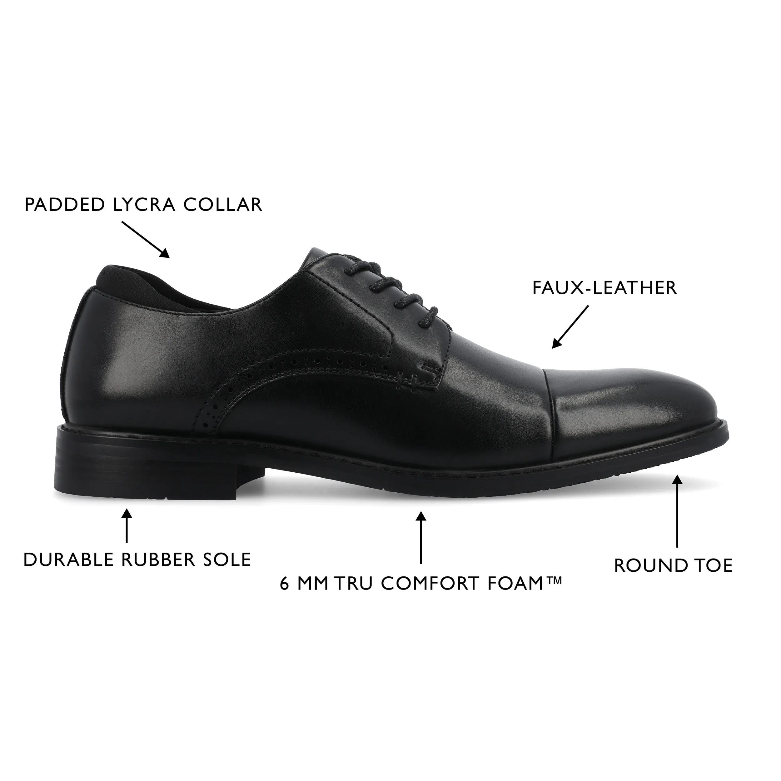 Vance Maning Cap Toe Derby