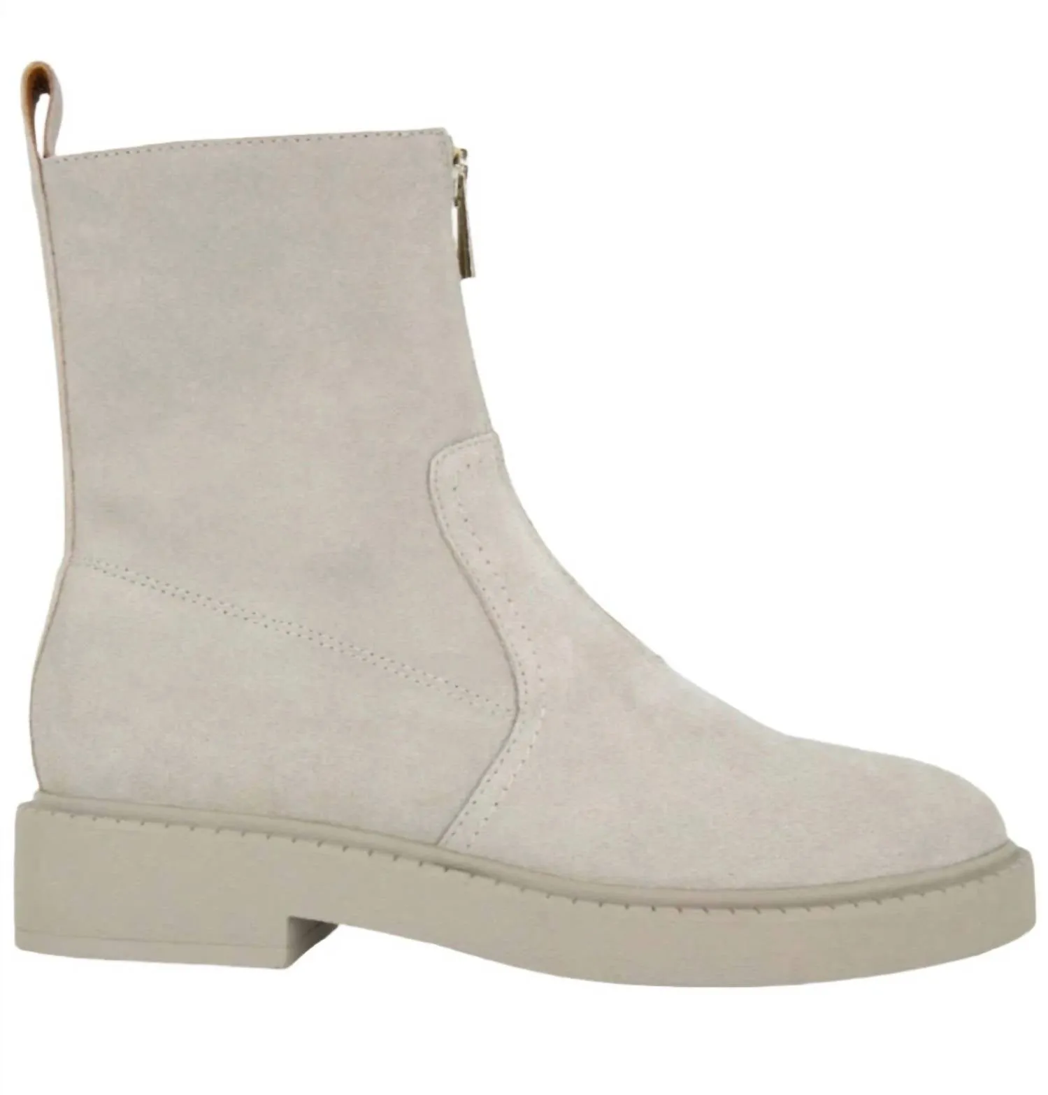 Vernon Suede Boot In Taupe