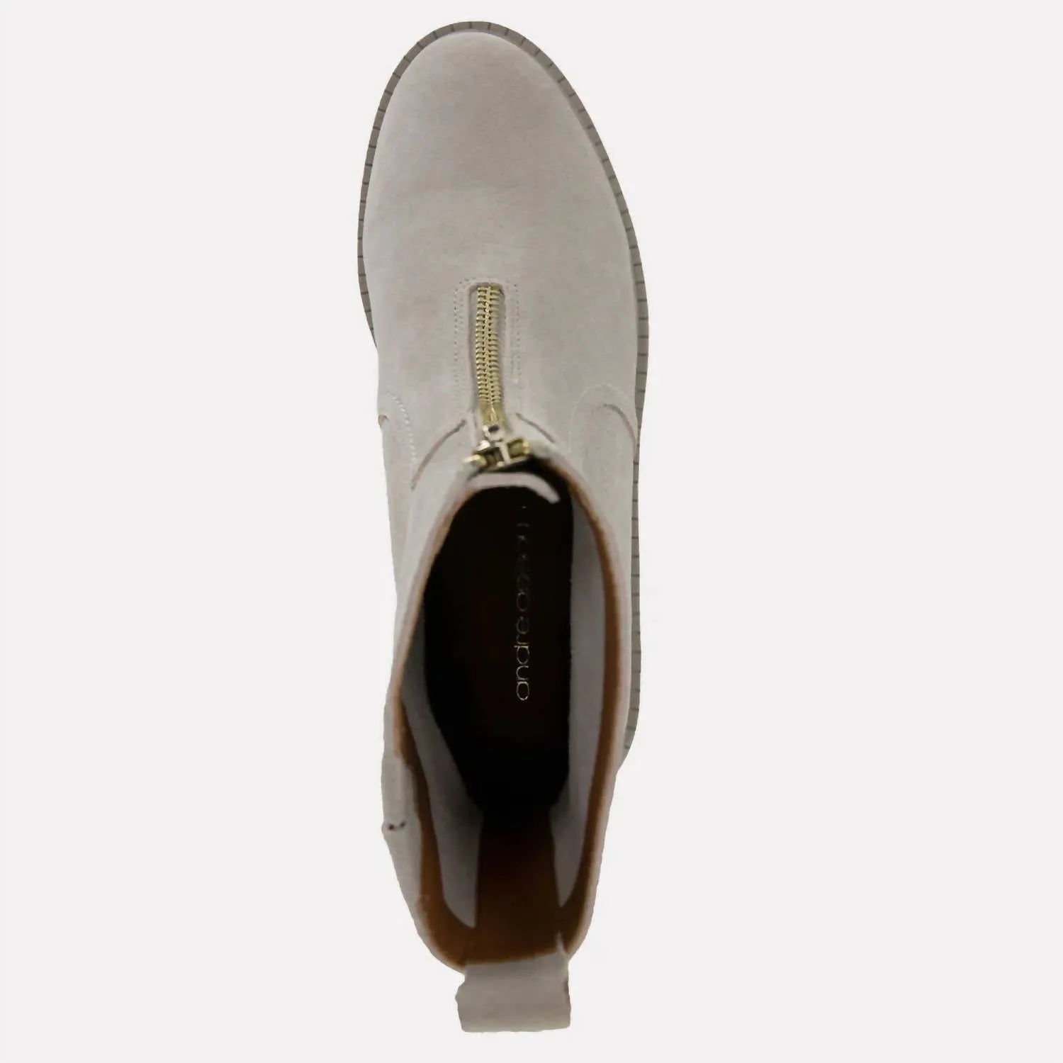 Vernon Suede Boot In Taupe