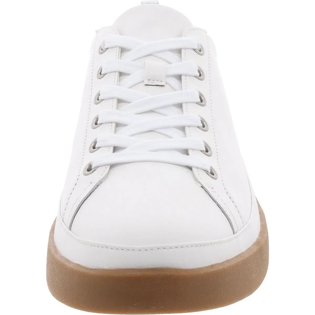 Winny Womens Leather Lace Up Casual And Fashion Sneakers