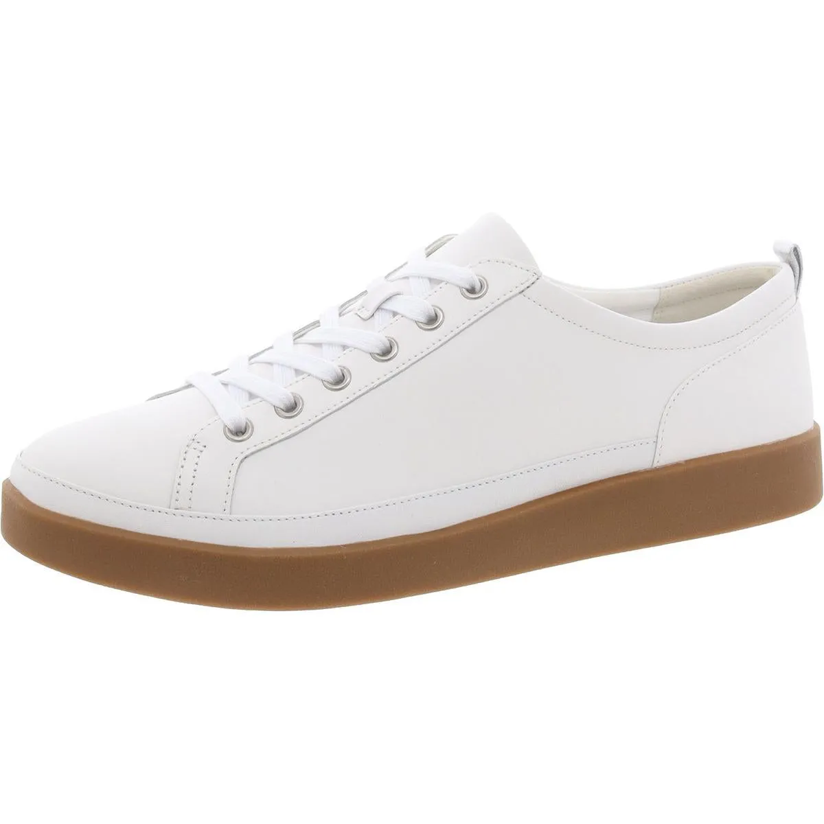 Winny Womens Leather Lace Up Casual And Fashion Sneakers