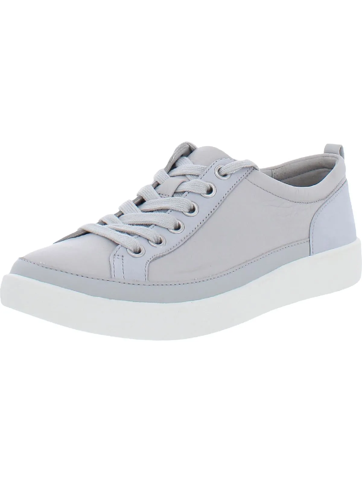 Winny Womens Leather Lace Up Casual and Fashion Sneakers