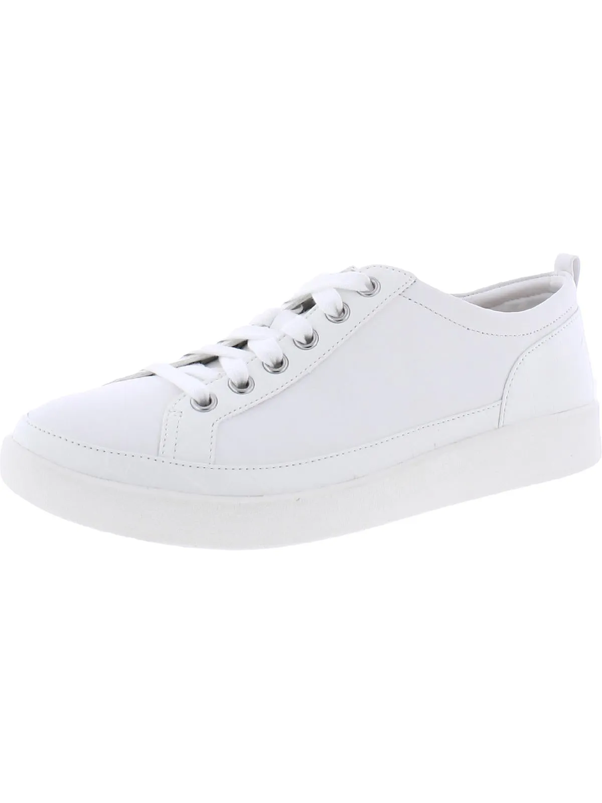 Winny Womens Leather Lace Up Casual and Fashion Sneakers