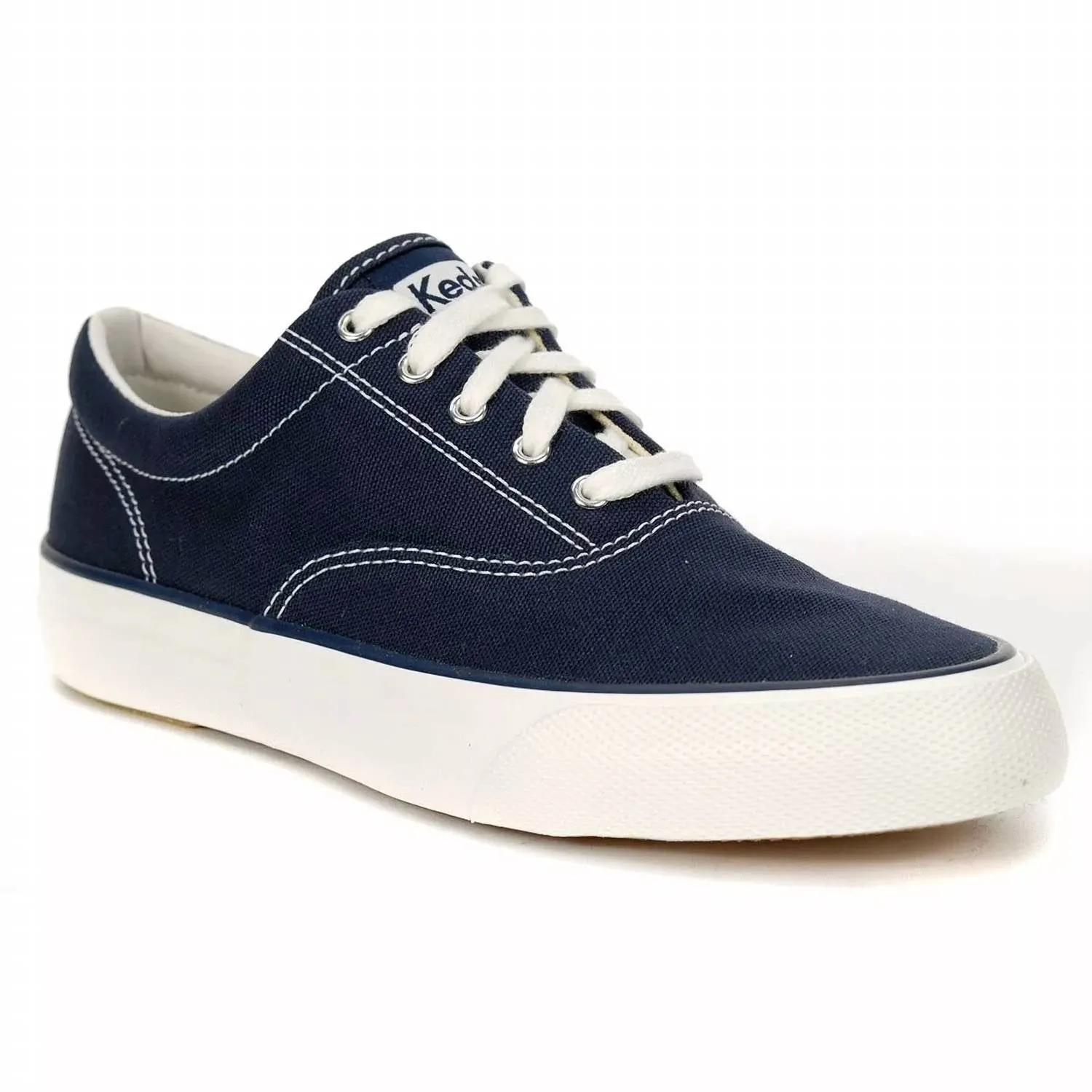 Women's Anchor Sneaker In Solid Navy
