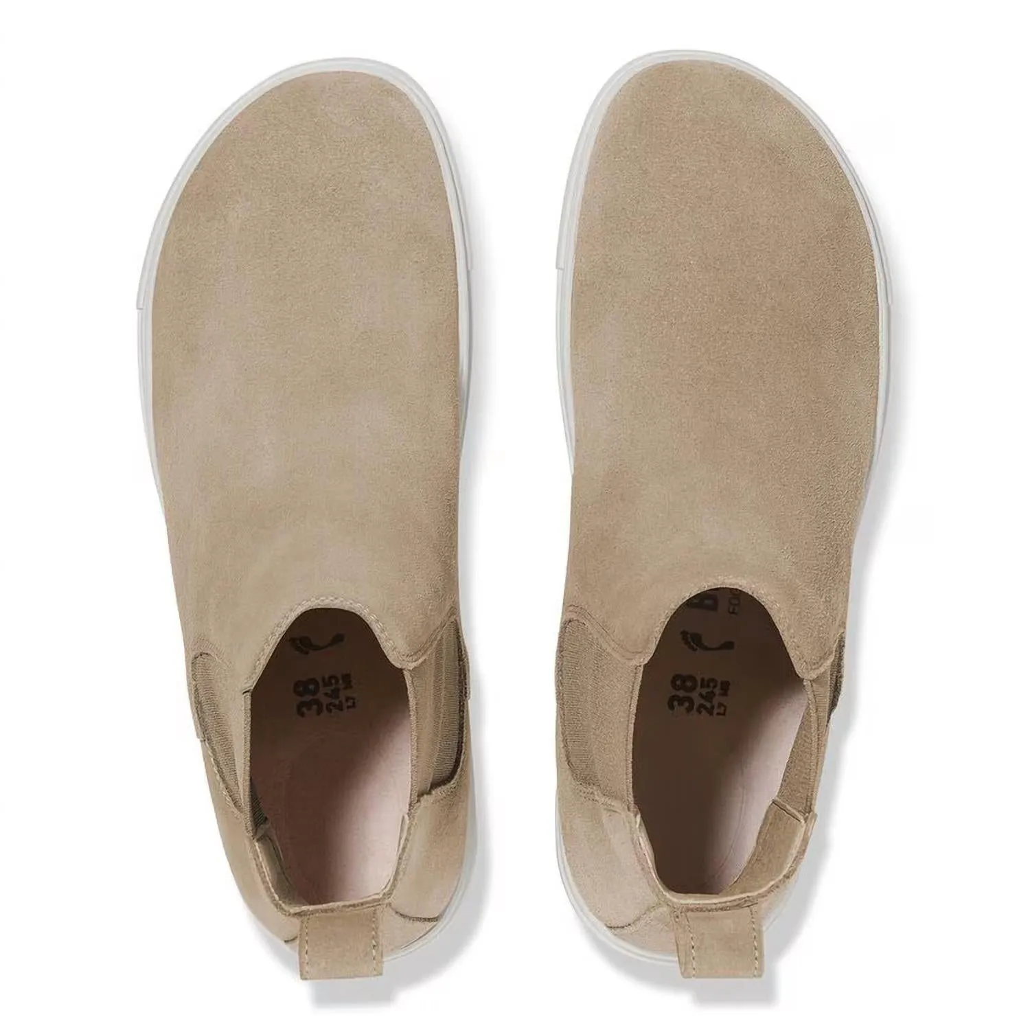 Women's Bend Chelsea Boots In Taupe Suede