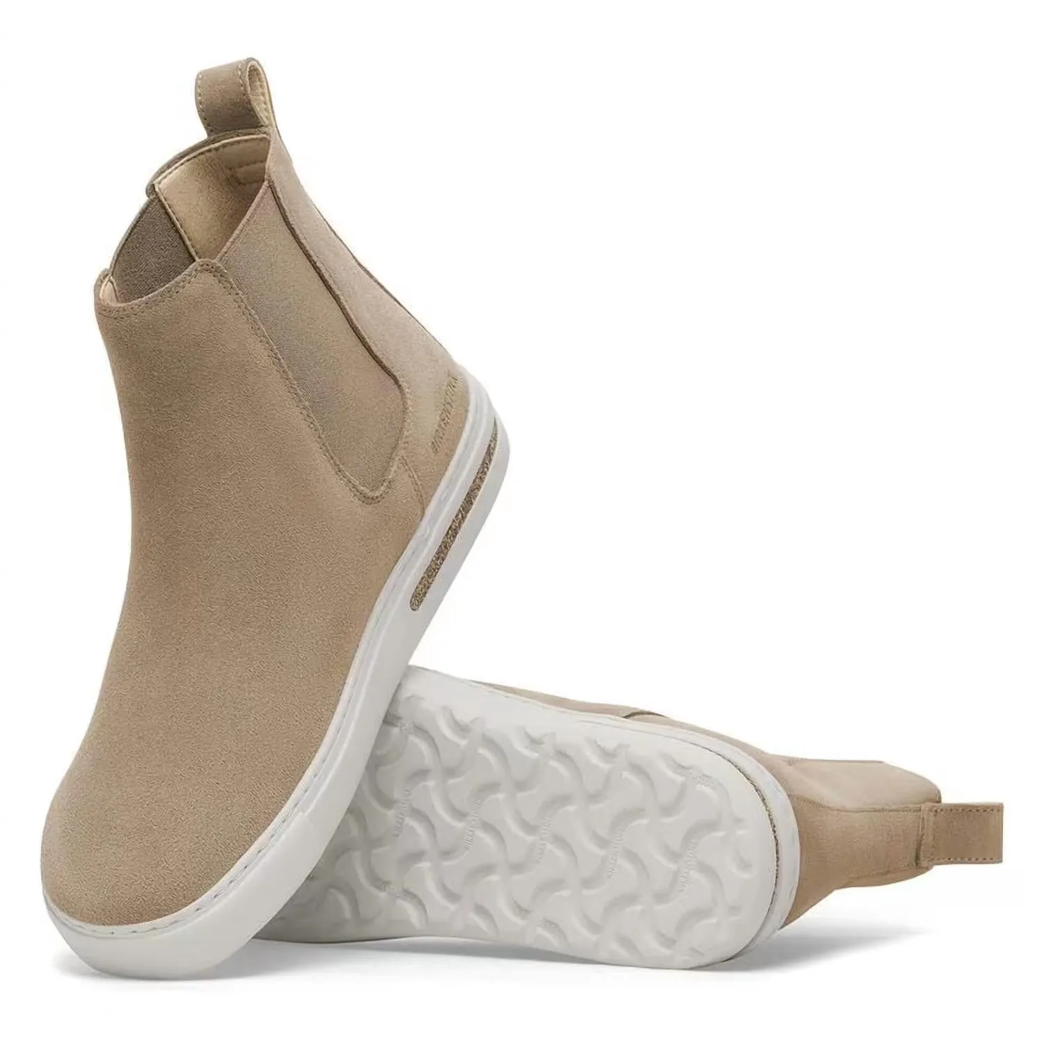 Women's Bend Chelsea Boots In Taupe Suede