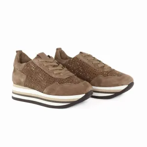 Women's Cassia Sneaker In Acero/bronze