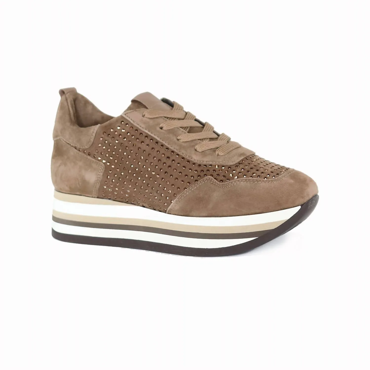 Women's Cassia Sneaker In Acero/bronze
