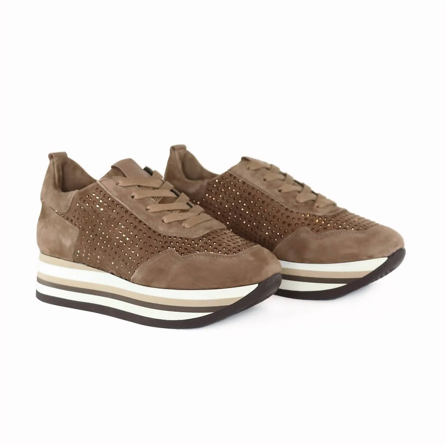 Women's Cassia Sneaker In Acero/bronze
