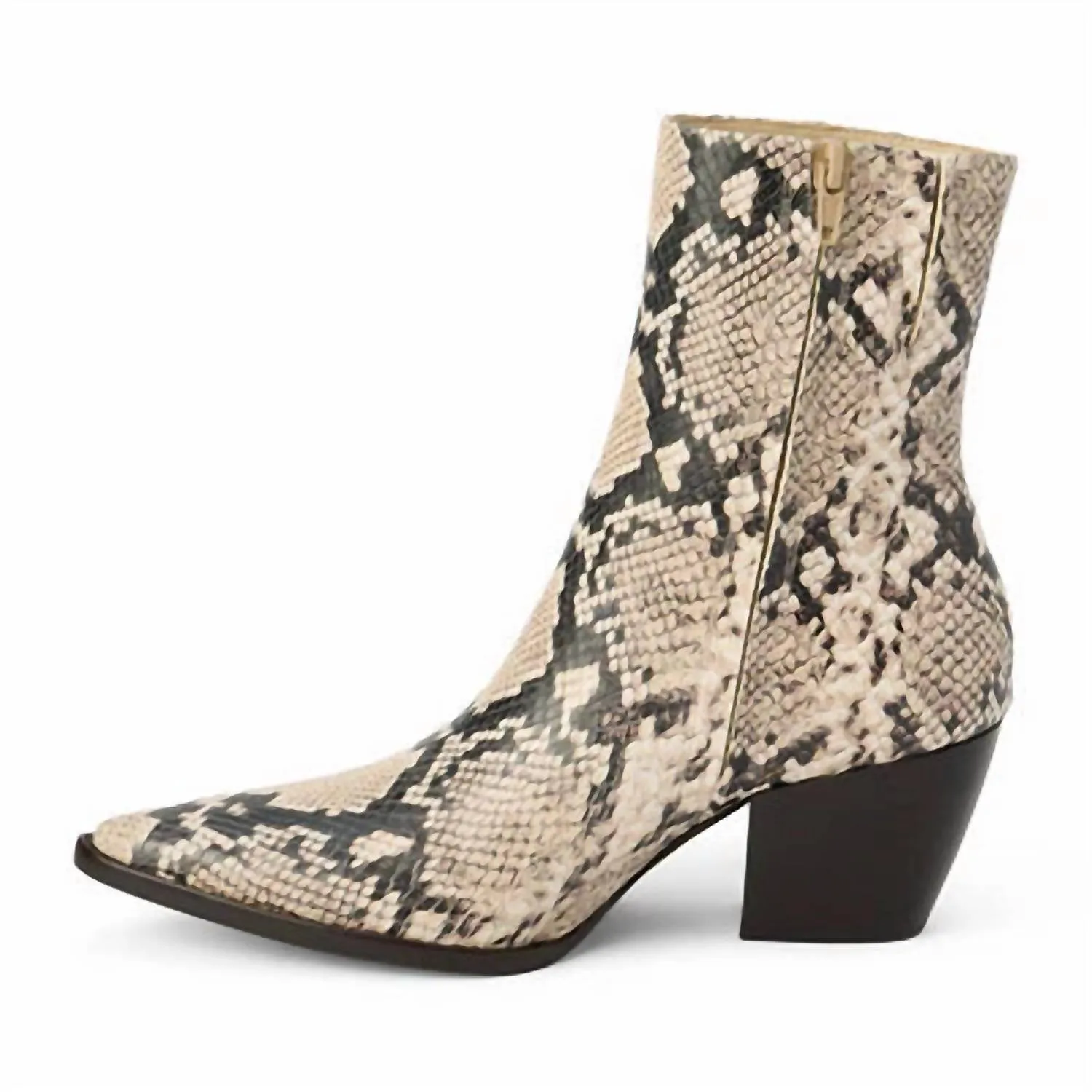 Women's Caty Bootie In Neutral Ssnake