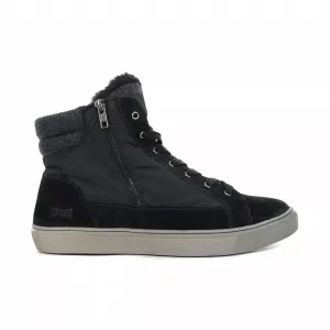 Women's Dax Waterproof High Sneaker In Black
