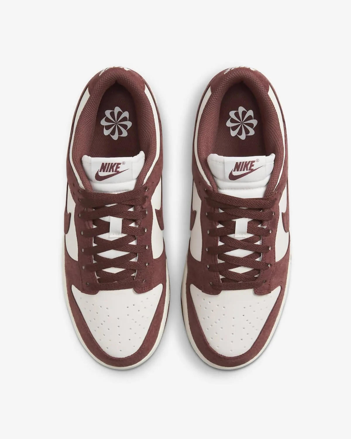 Women's Dunk Low Sneaker In Light Orewood Brown/rugged Orange-Sundial