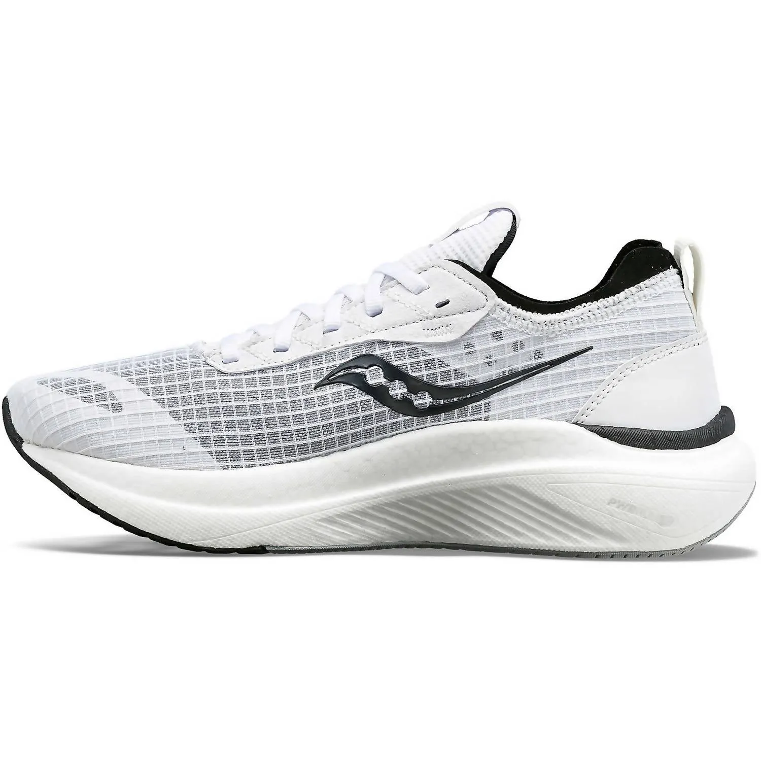 Women's Freedom Crossport Running Shoes - B/medium Width In White/black