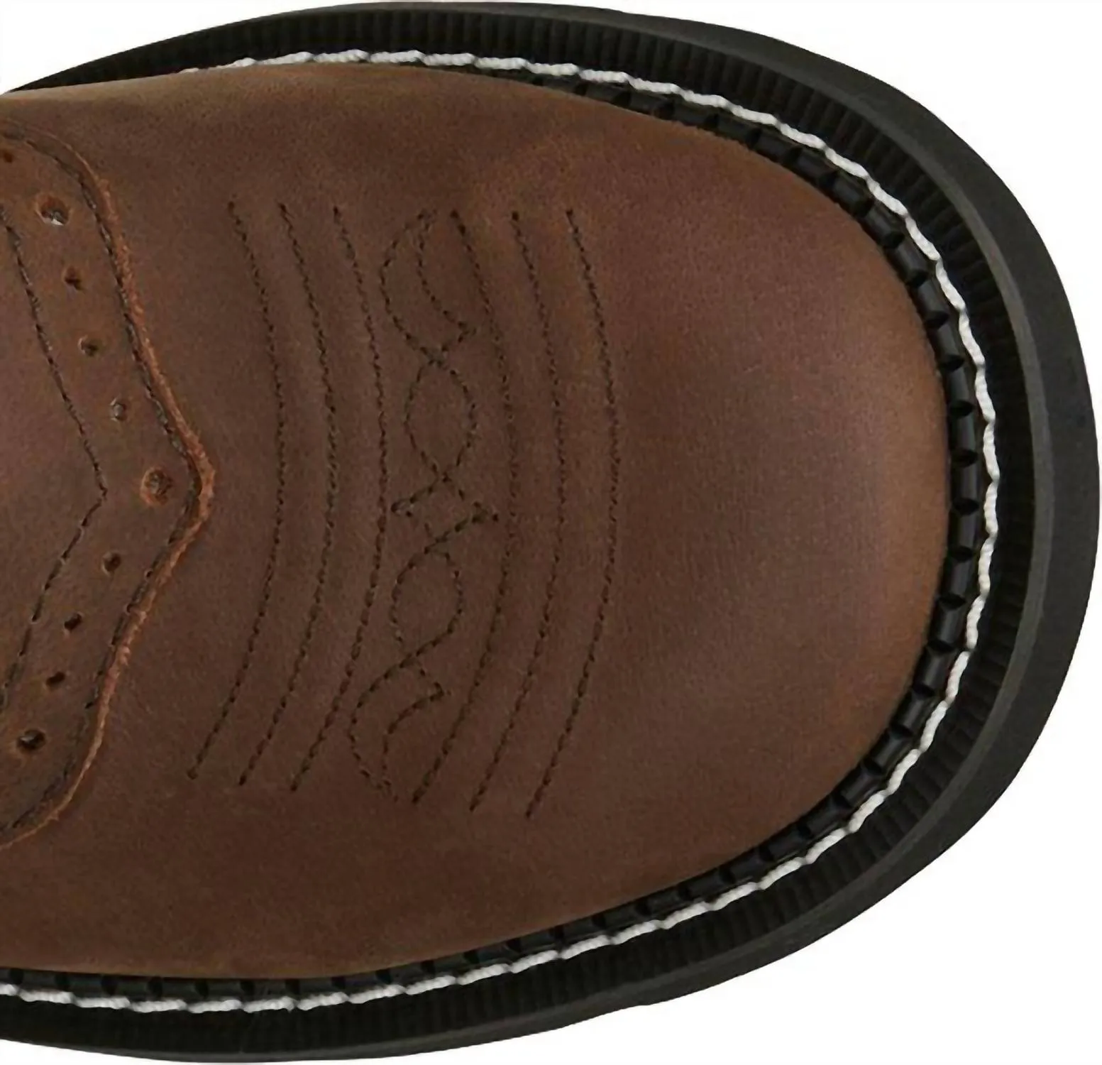 Women's Gypsy Gemma Rustic Aged Bark Round Toe Western Boots - Medium Width In Brown/pink