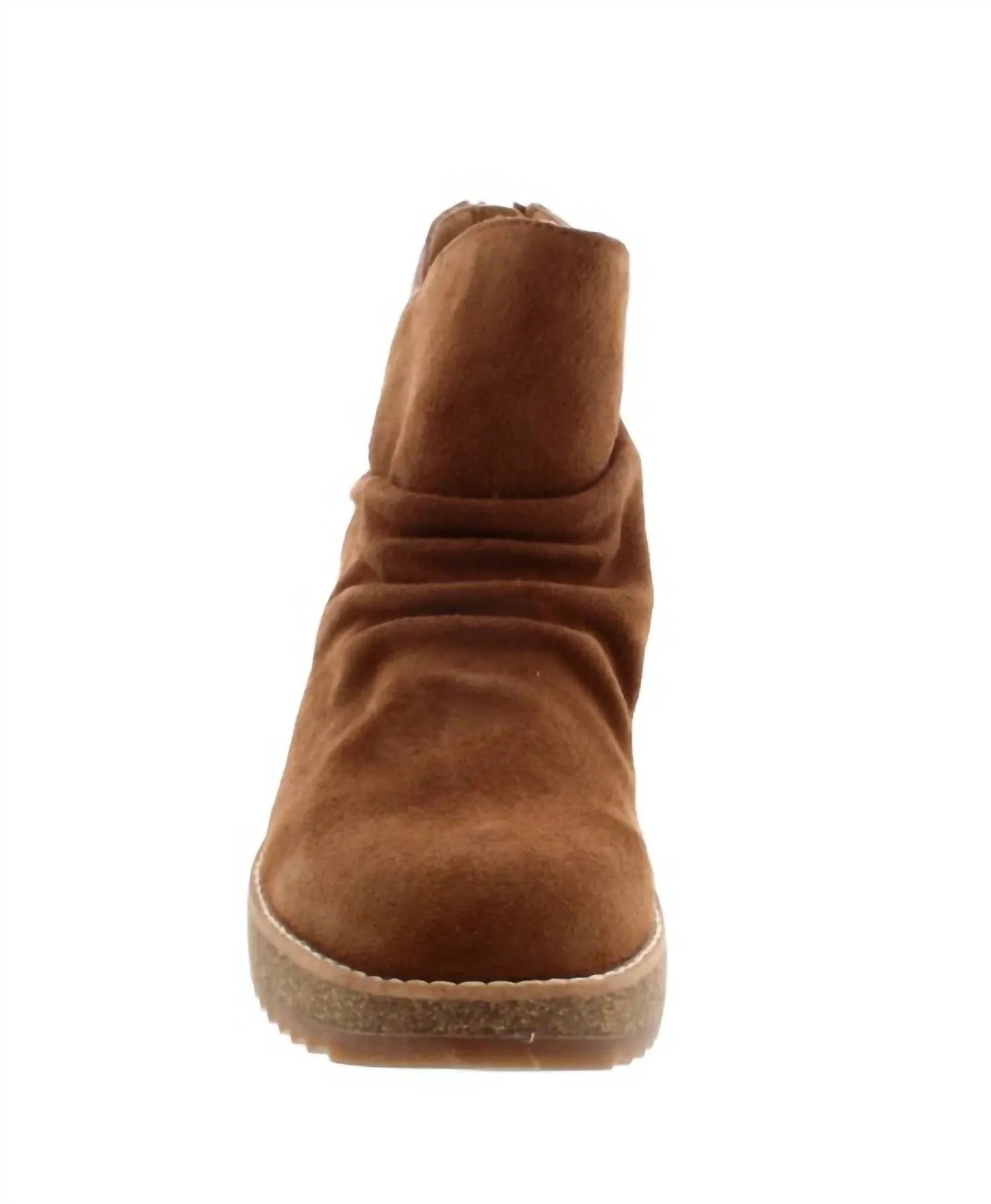 Women's Kara Wedge Bootie In Cognac
