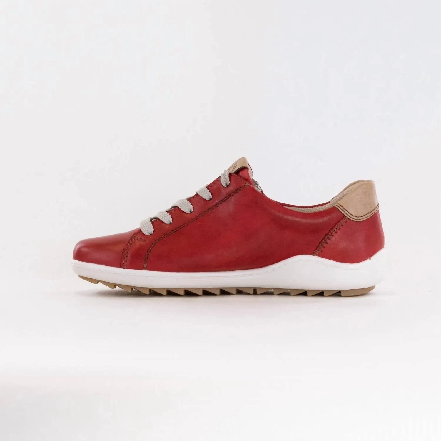 Women's Liv Sneakers In Red Leather Combi
