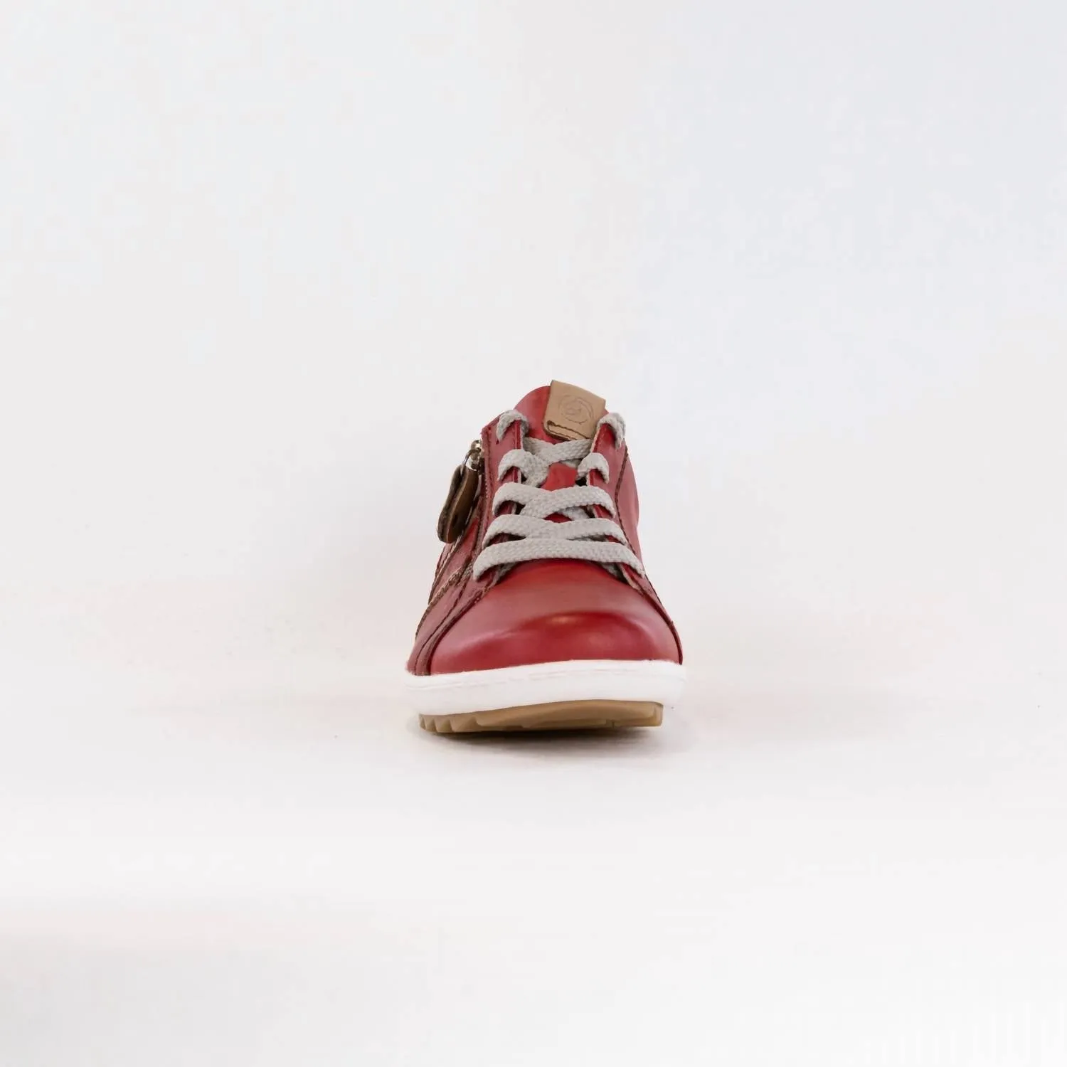 Women's Liv Sneakers In Red Leather Combi
