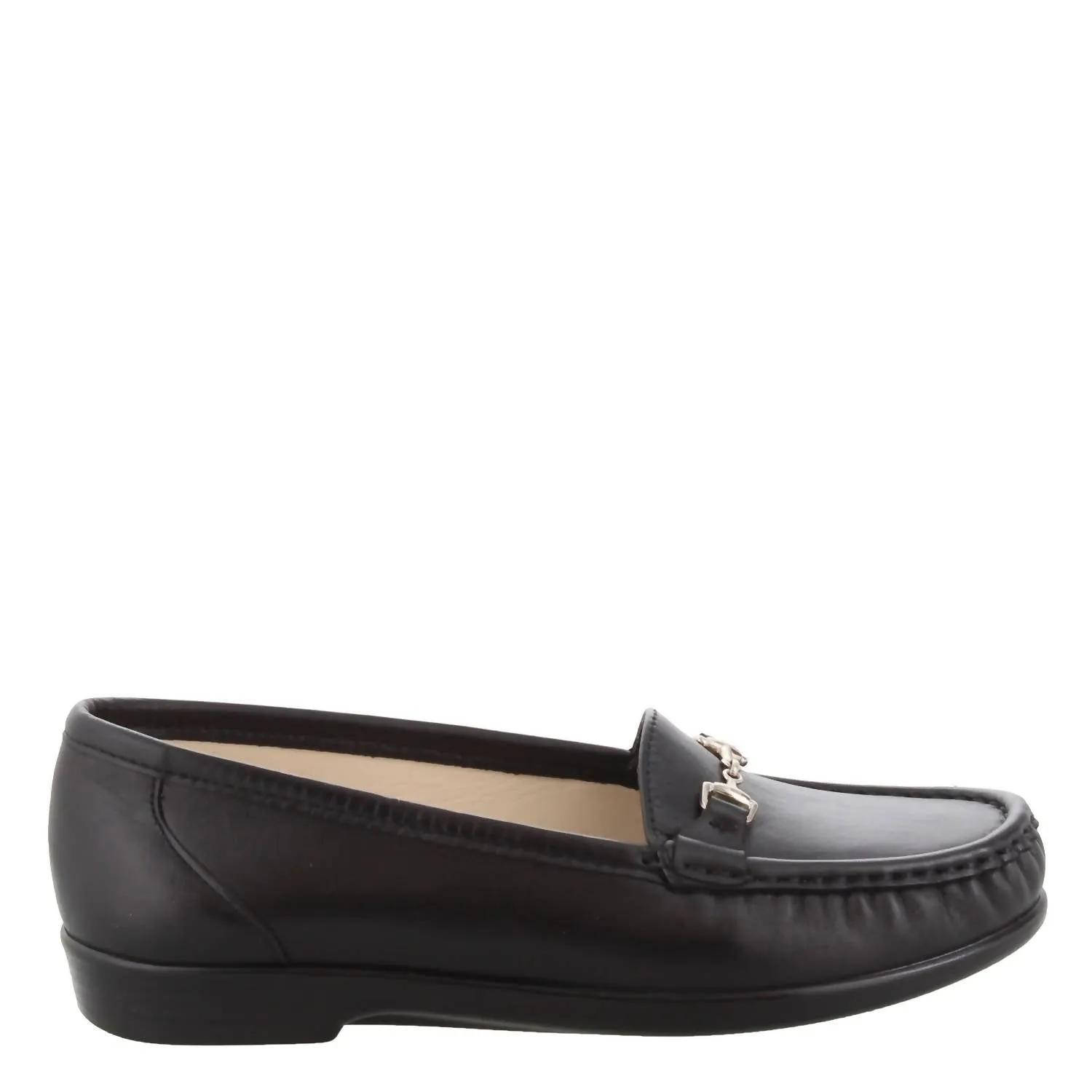 Women's Metro Loafer - Narrow In Smooth Black
