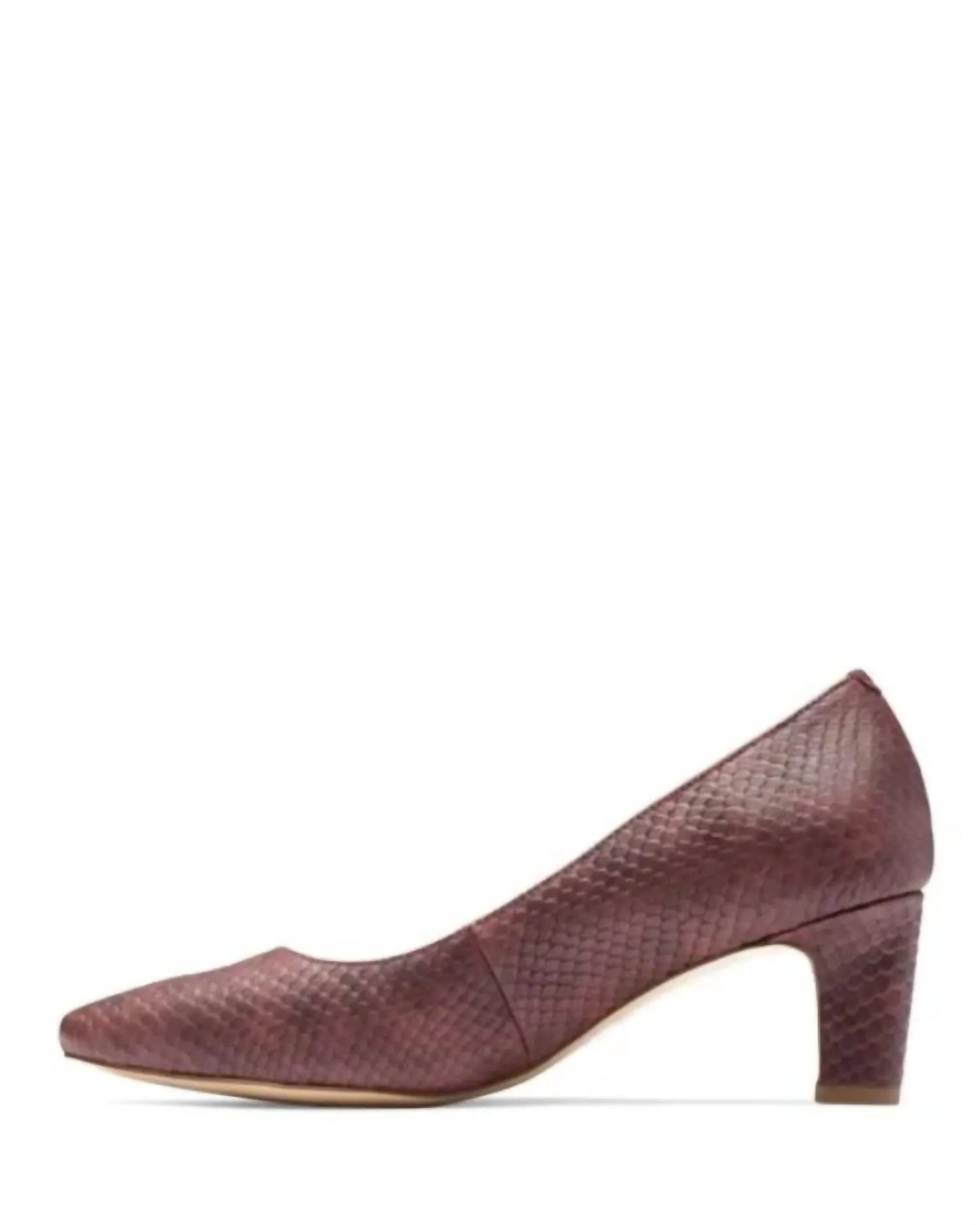 Women's Mia Pump Heel In Merlot