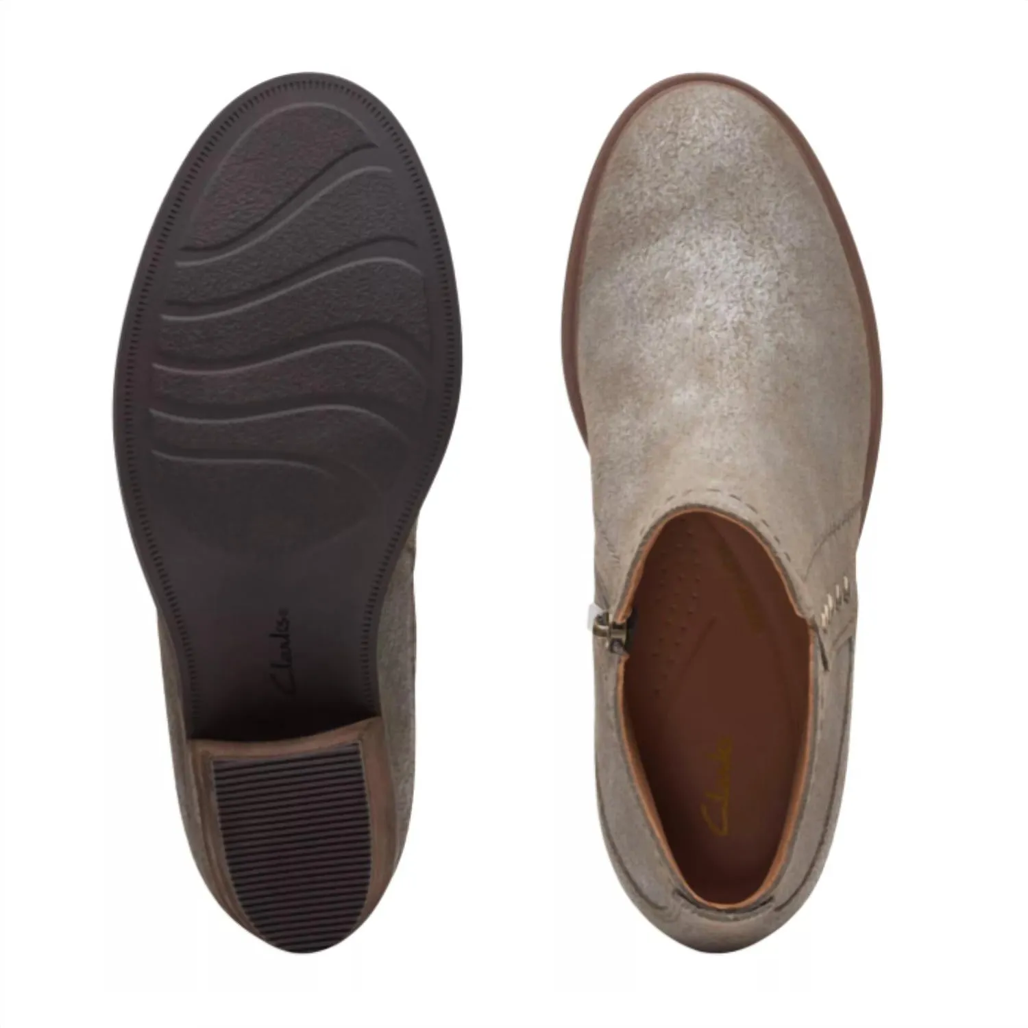 Women's Neva Lo Booties In Taupe Metallic
