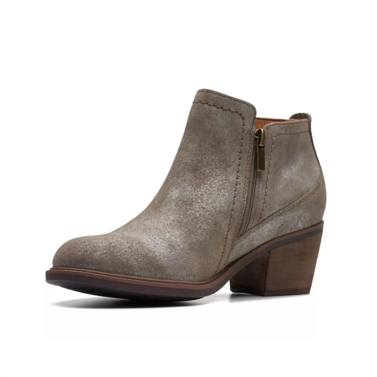 Women's Neva Lo Booties In Taupe Metallic