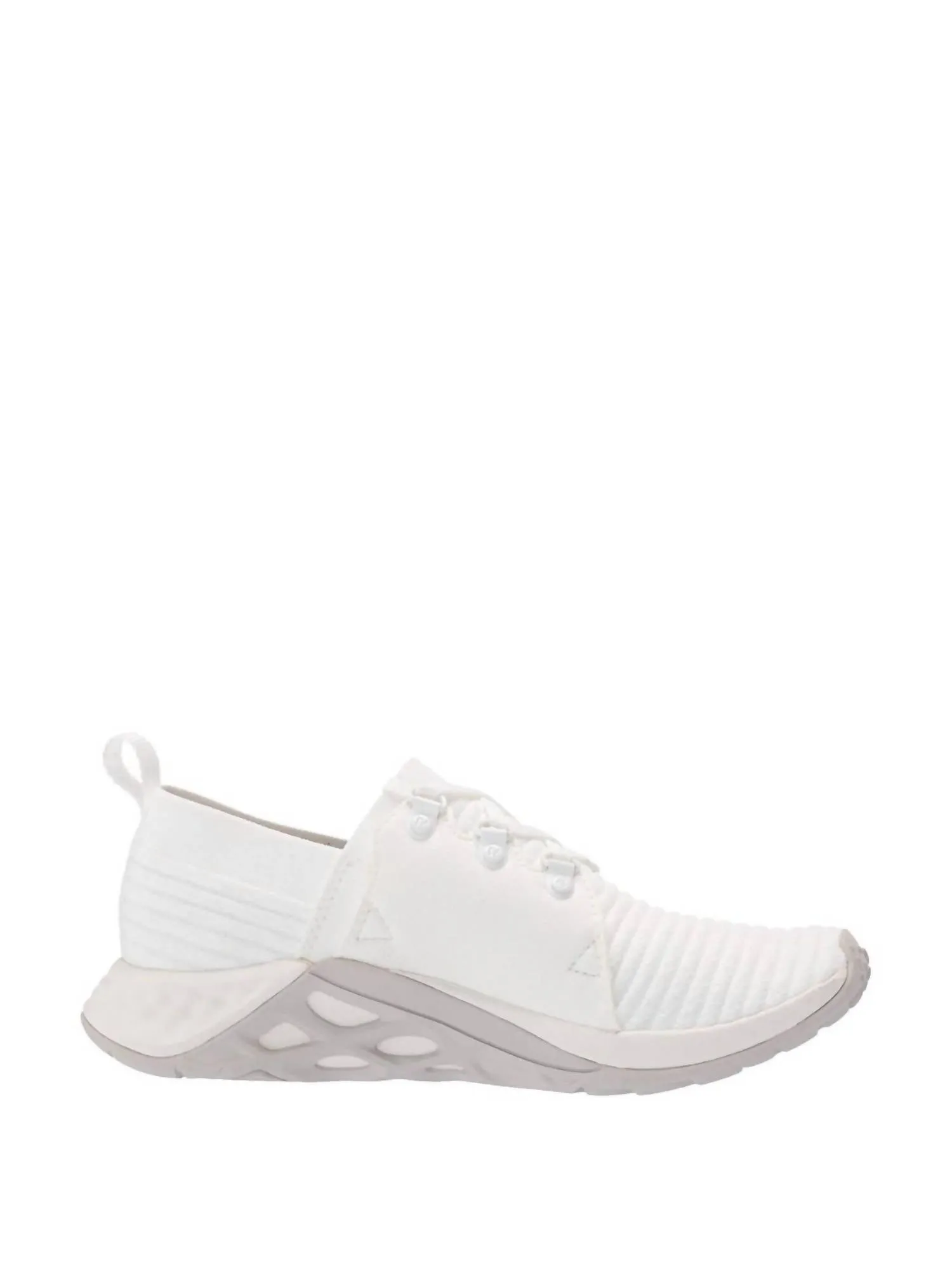 Women's Range Ac  Mid Top Fabric Sneaker In White