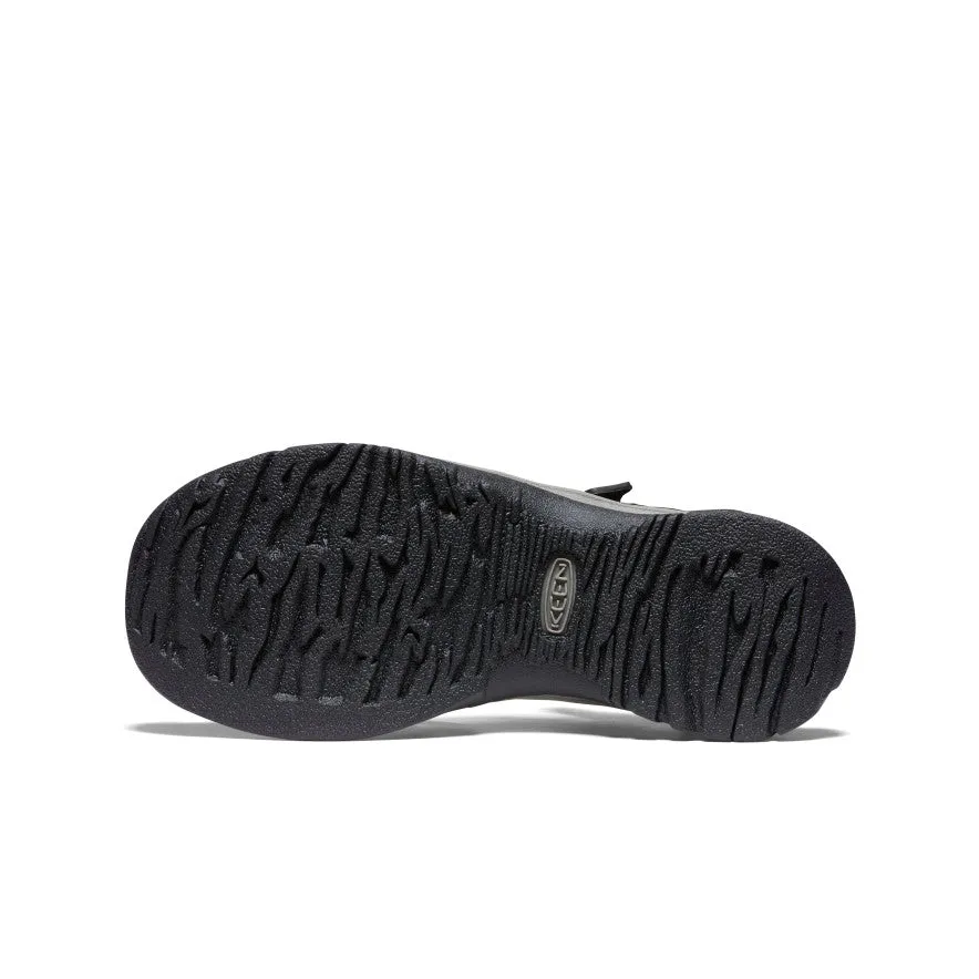 Women's Rose Sandal  |  Black/Neutral Gray