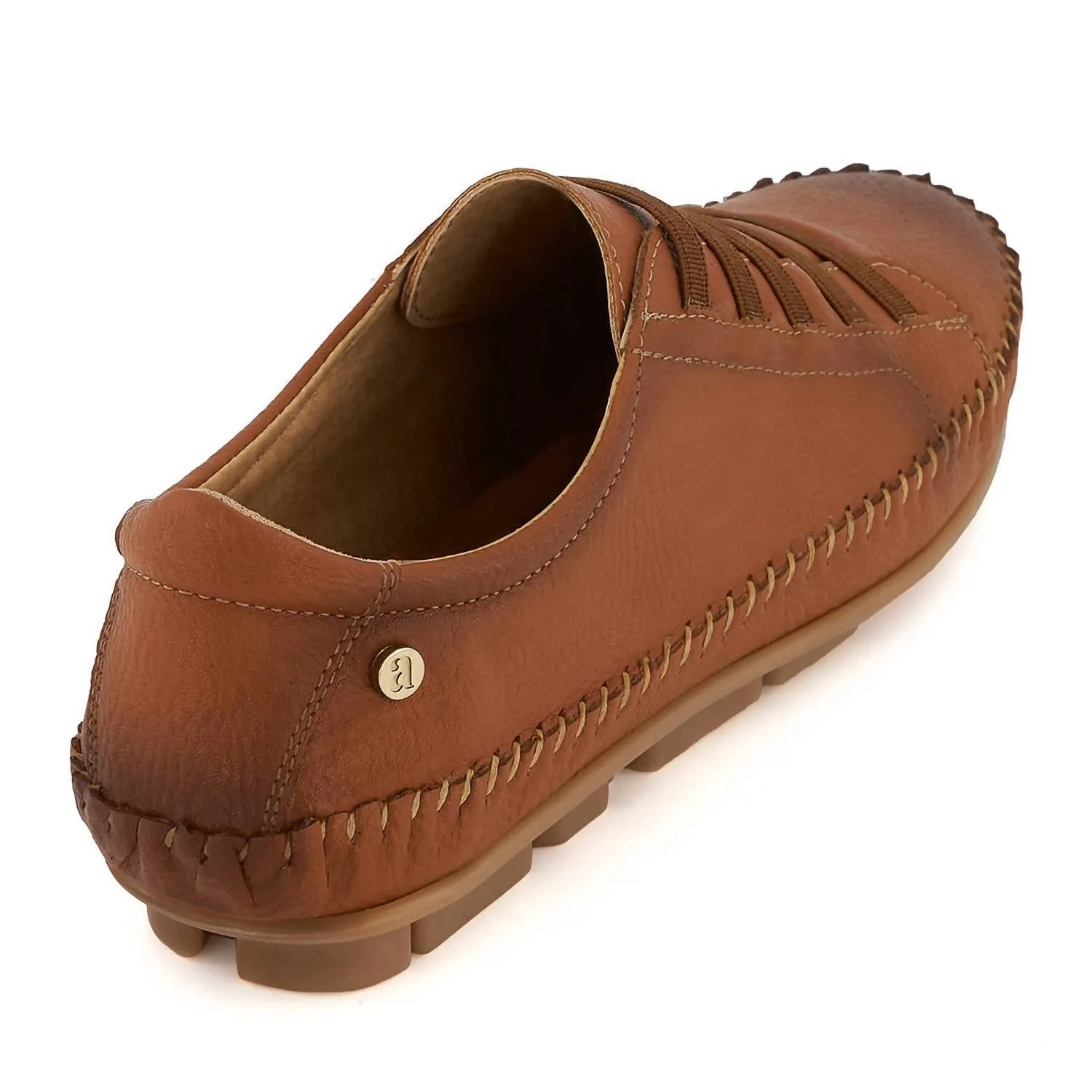 Women's Ultra Comfort Slip On Drivers In Brown