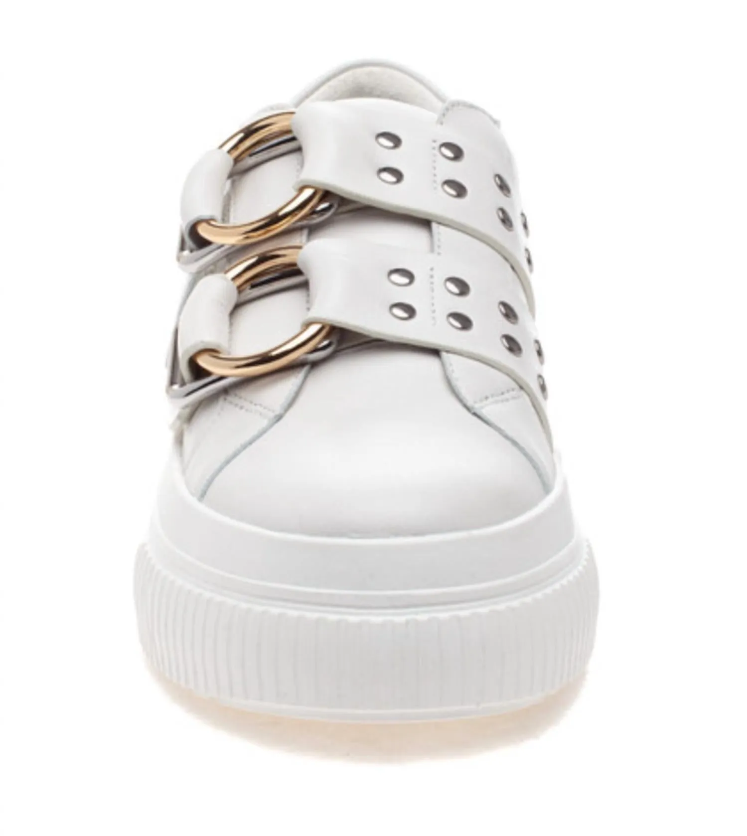 Women's Waldo Sneaker In White Leather