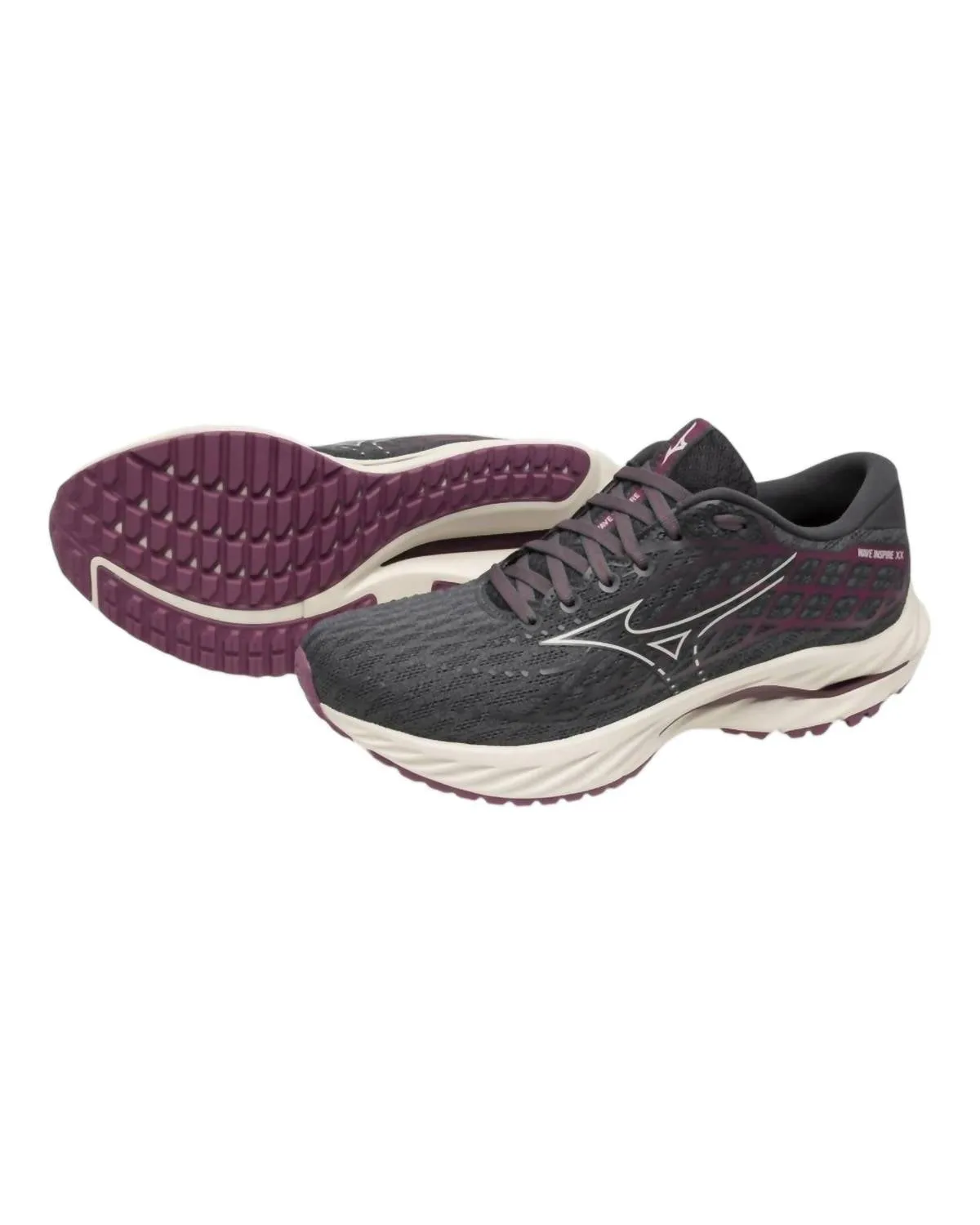 Women's Wave Inspire 20 Shoes In Ebony/white Sand