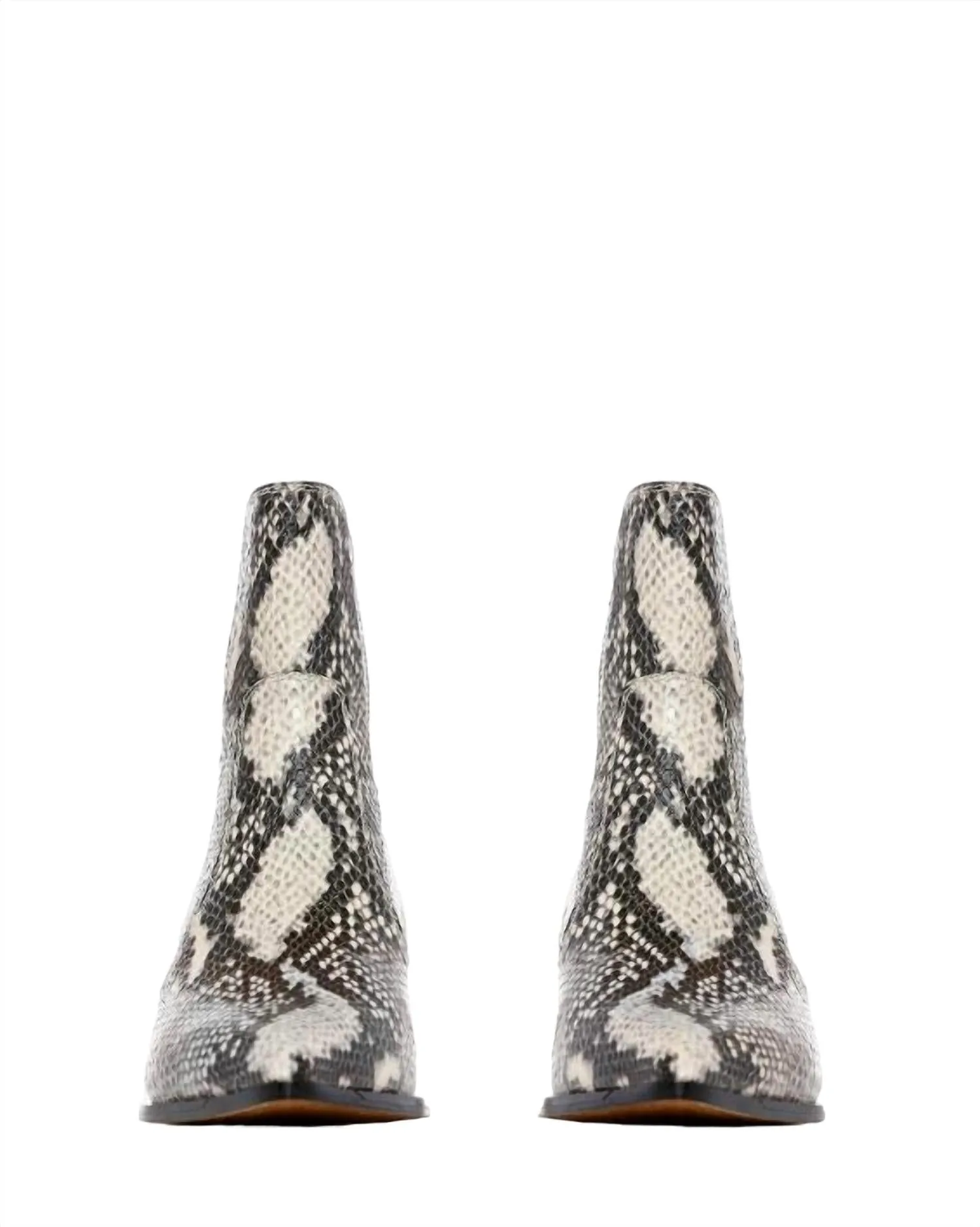 Women's Willa Snake Ankle Boot In Roccia