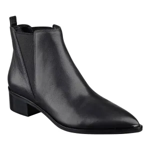 Women's Yale Chelsea Bootie In Black Leather