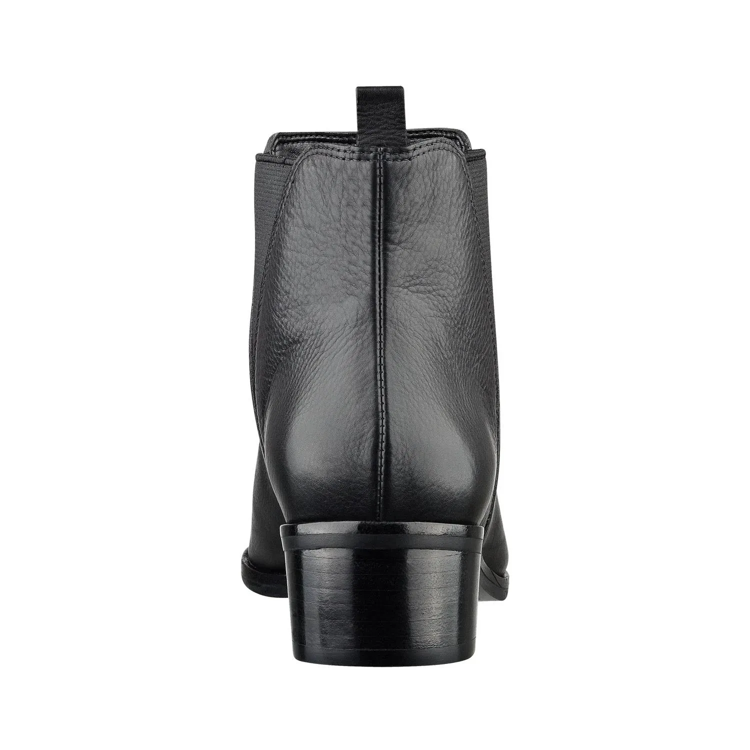 Women's Yale Chelsea Bootie In Black Leather