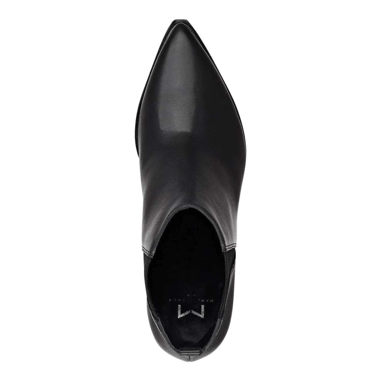 Women's Yale Chelsea Bootie In Black Leather
