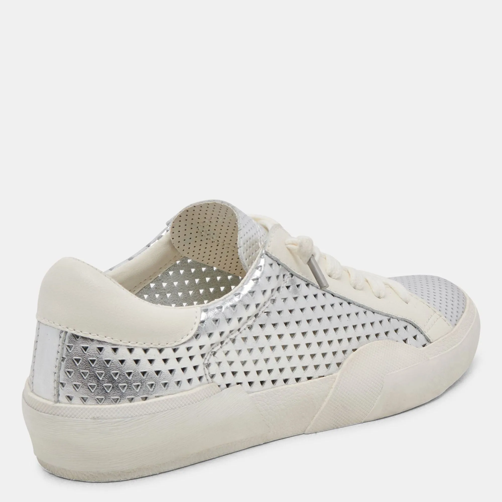 Zina Perf 360 Sneakers Silver Leather