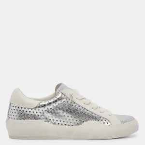 Zina Perf 360 Sneakers Silver Leather